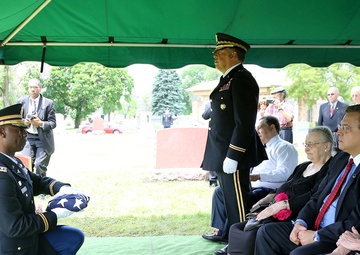 Army Reserve soldiers conduct funeral honors for fallen WWII soldier