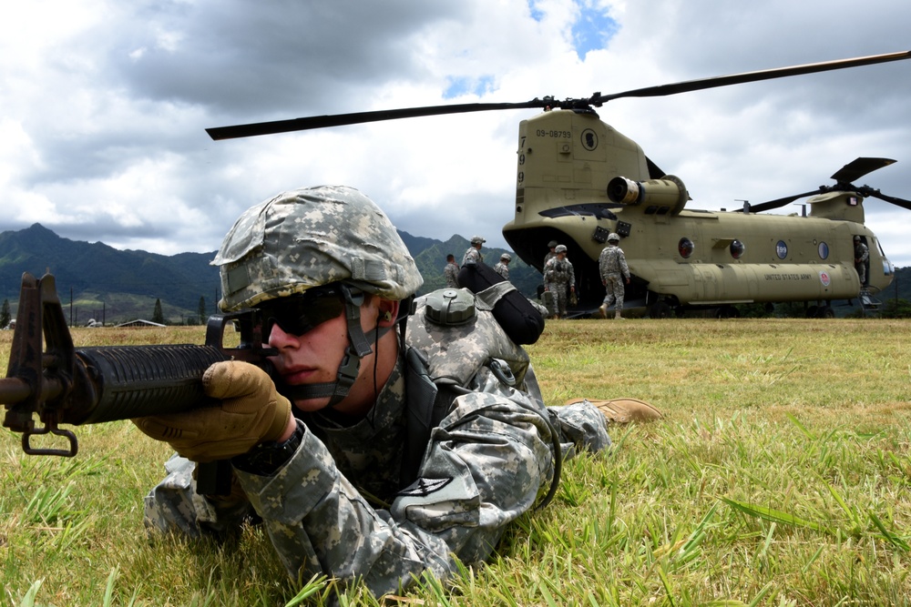Company B, 777th Aviation Support Battalion Conducts Downed Aircraft Recovery Team Exercise