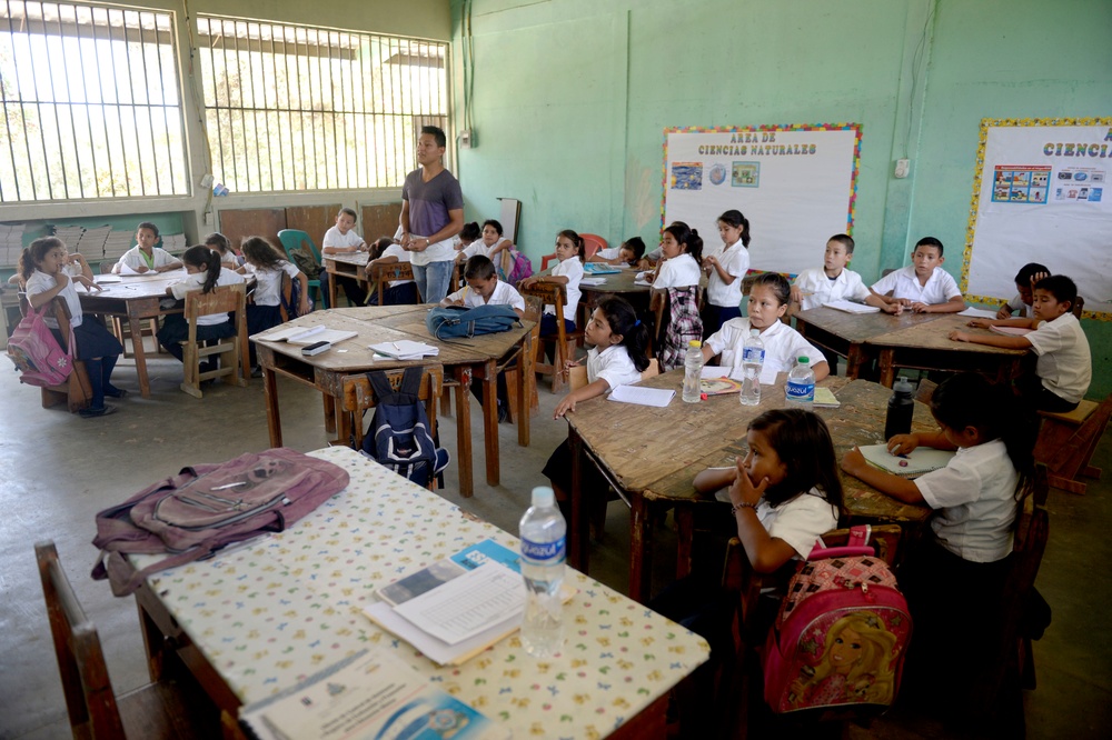 Classroom activities at Gabriela Mistral