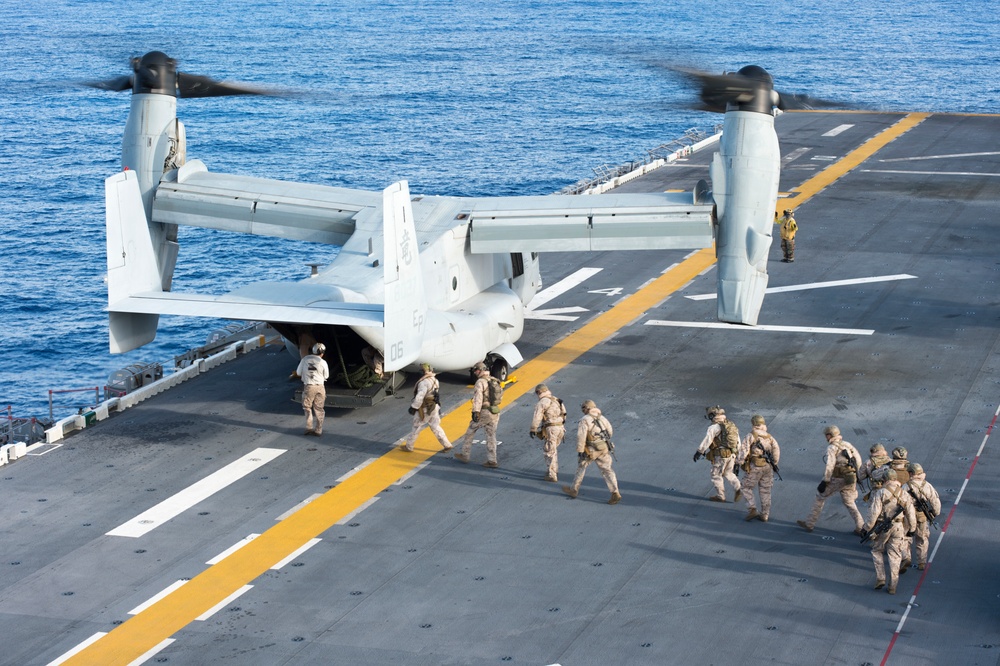 USS Bonhomme Richard flight operations