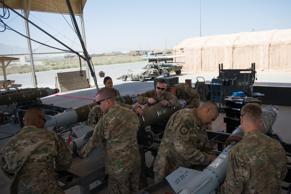 Munitions Airmen provide the means for combat airpower