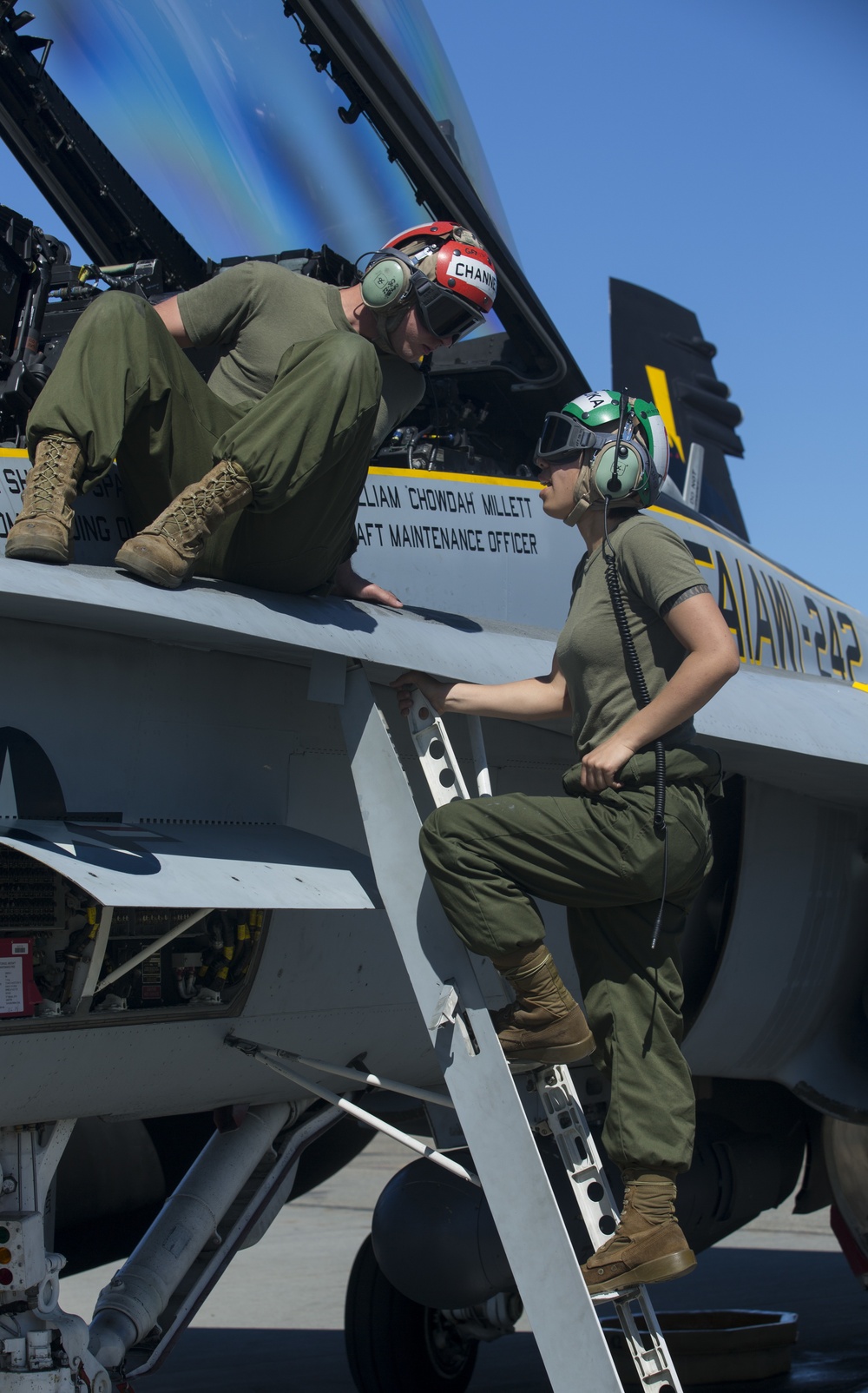Preparing aircrafts for flight