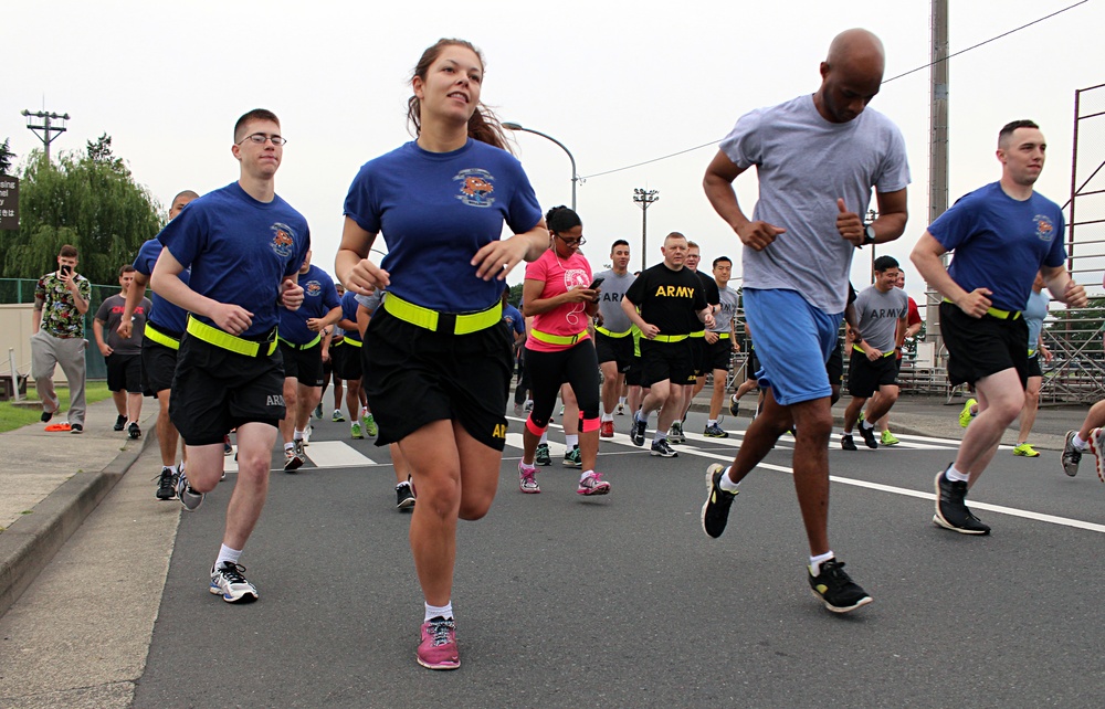 USARJ honors Army's 240th Birthday with 3K fun run