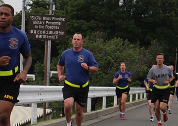 USARJ celebrates Army Birthday with 3K fun run