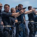 9mm pistol qualification aboard USS Shiloh