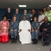 Fijian Catholic priest visits USNS Mercy during Pacific Partnership 2015