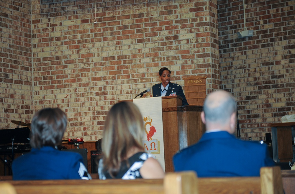 Memorial service honors dedicated civilian