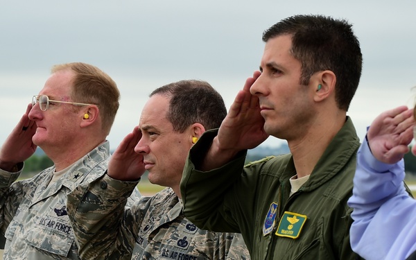 SecAF visits RAF Fairford