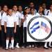 School children recognize US troops' efforts