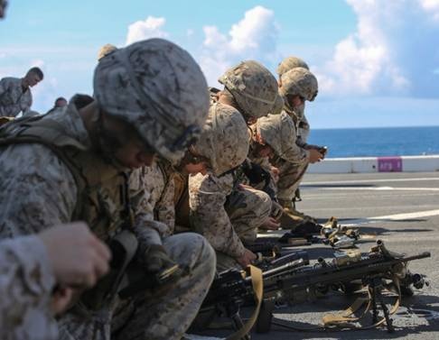 1st Battalion, 6th Marines gear up for BALTOPS