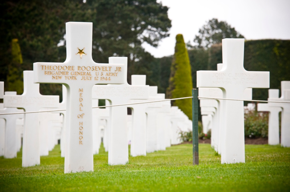 Joint Task Force D-Day 71 visits D-Day sites