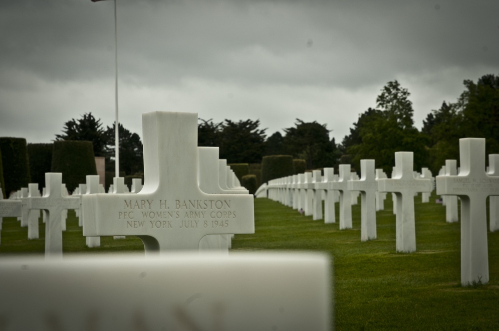 Joint Task Force D-Day 71 visits D-Day sites