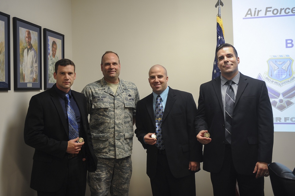 AFOSI CC visits Det 211 facility