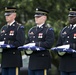 Burial service for soldiers missing from Vietnam War in Section 60 of Arlington National Cemetery