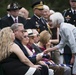 Burial service for soldiers missing from Vietnam War in Section 60 of Arlington National Cemetery