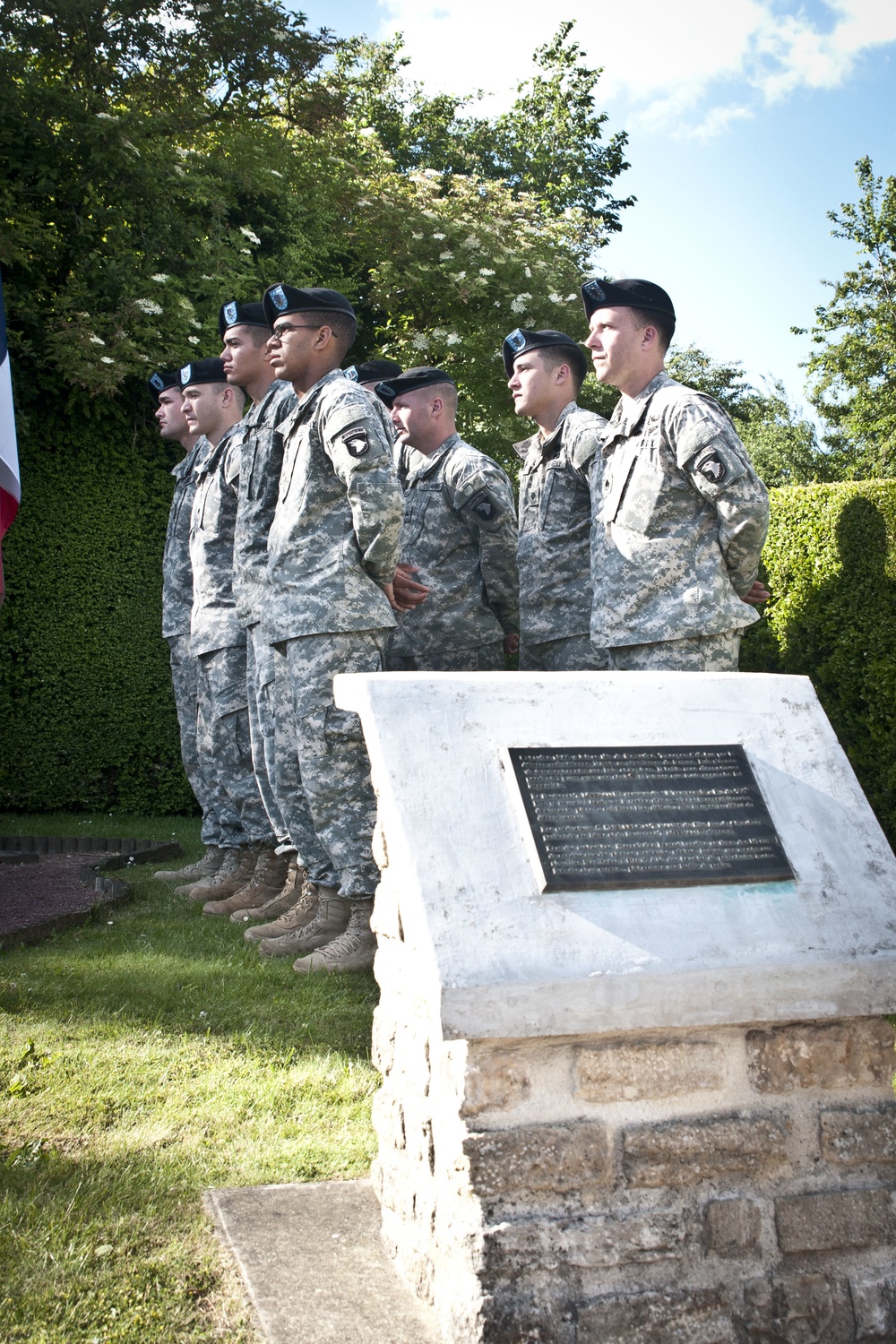 Beuzeville Au Plain C47 Crash Site Memorial for 101st Air Assault