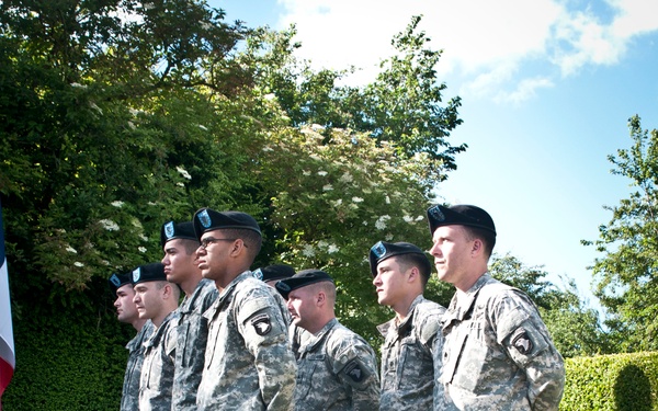 Beuzeville Au Plain C47 Crash Site Memorial for 101st Air Assault