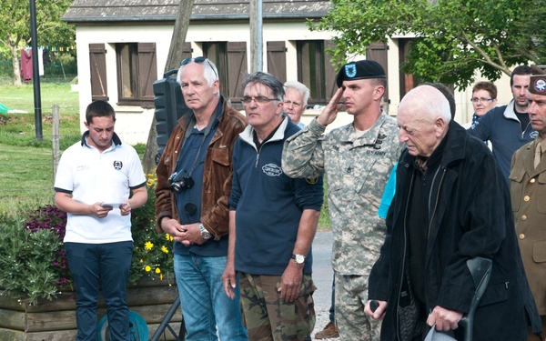 Beuzeville Au Plain C47 Crash Site Memorial for 101st Air Assault