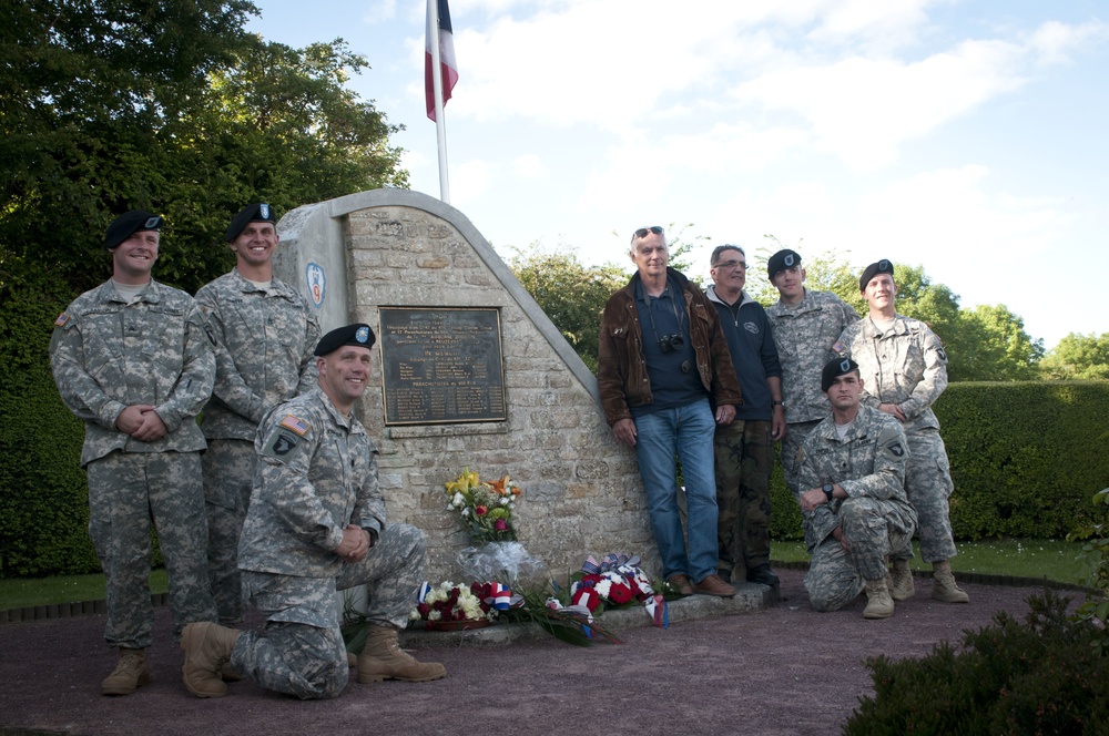 Beuzeville Au Plain C47 Crash Site Memorial for 101st Air Assault