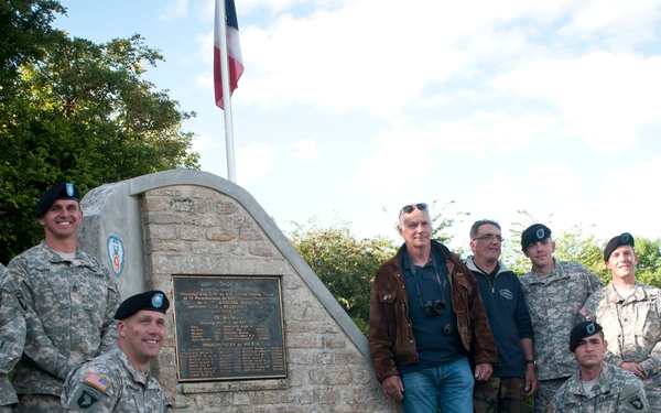Beuzeville Au Plain C47 Crash Site Memorial for 101st Air Assault