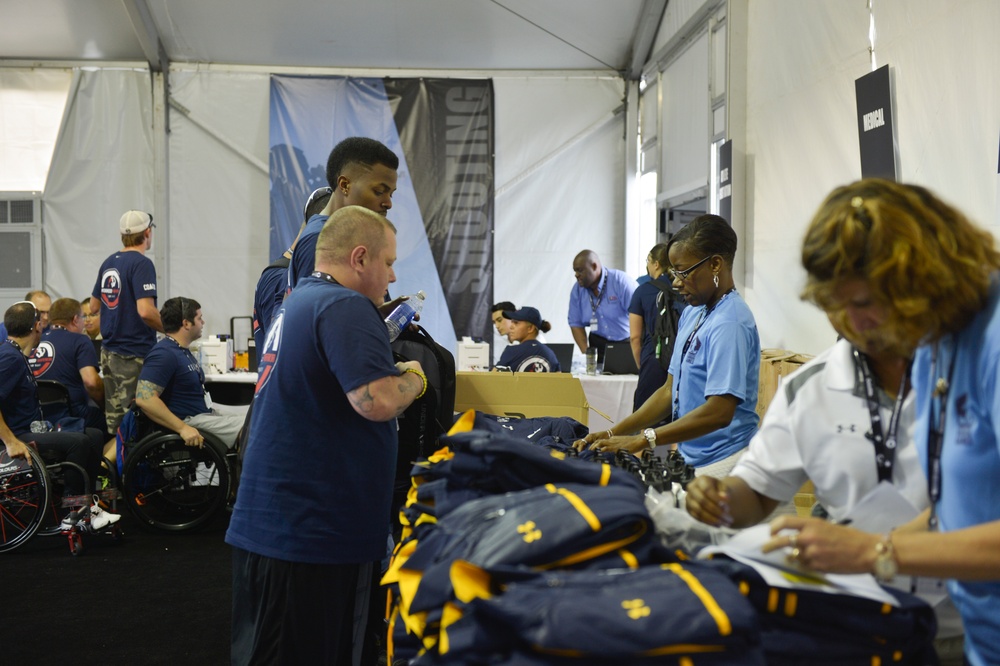 Navy Team Check-in