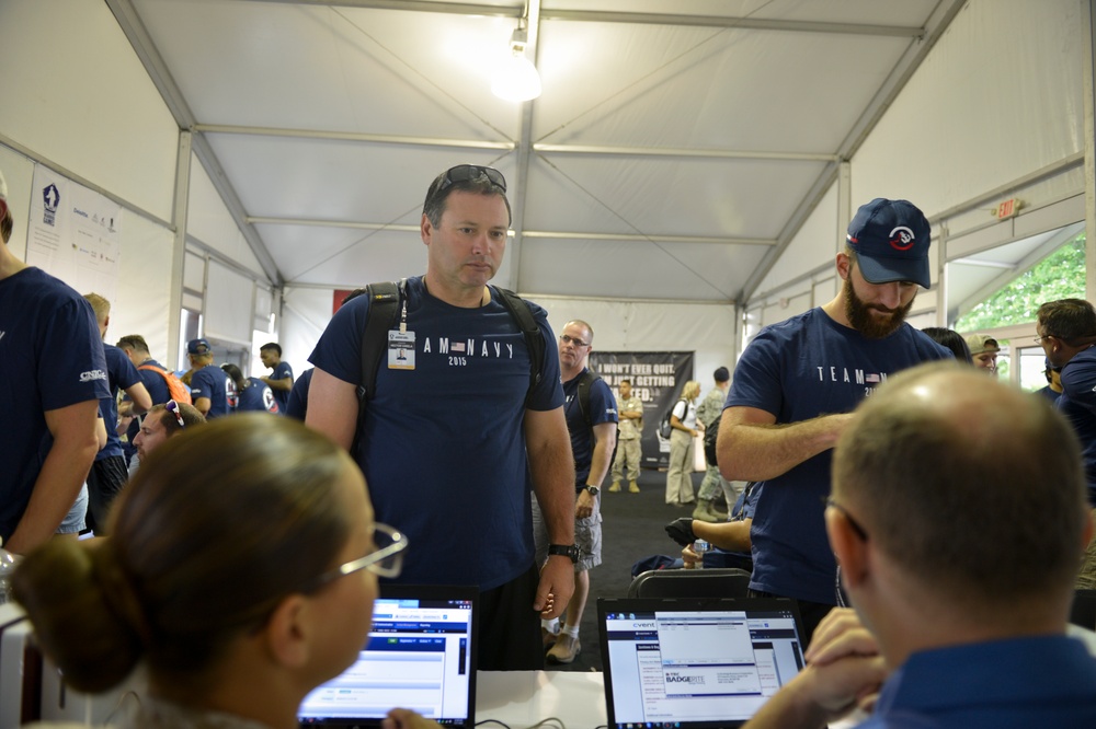 Navy Team Check-in