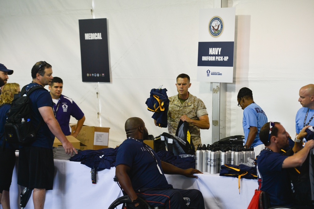 Navy Team Check-in