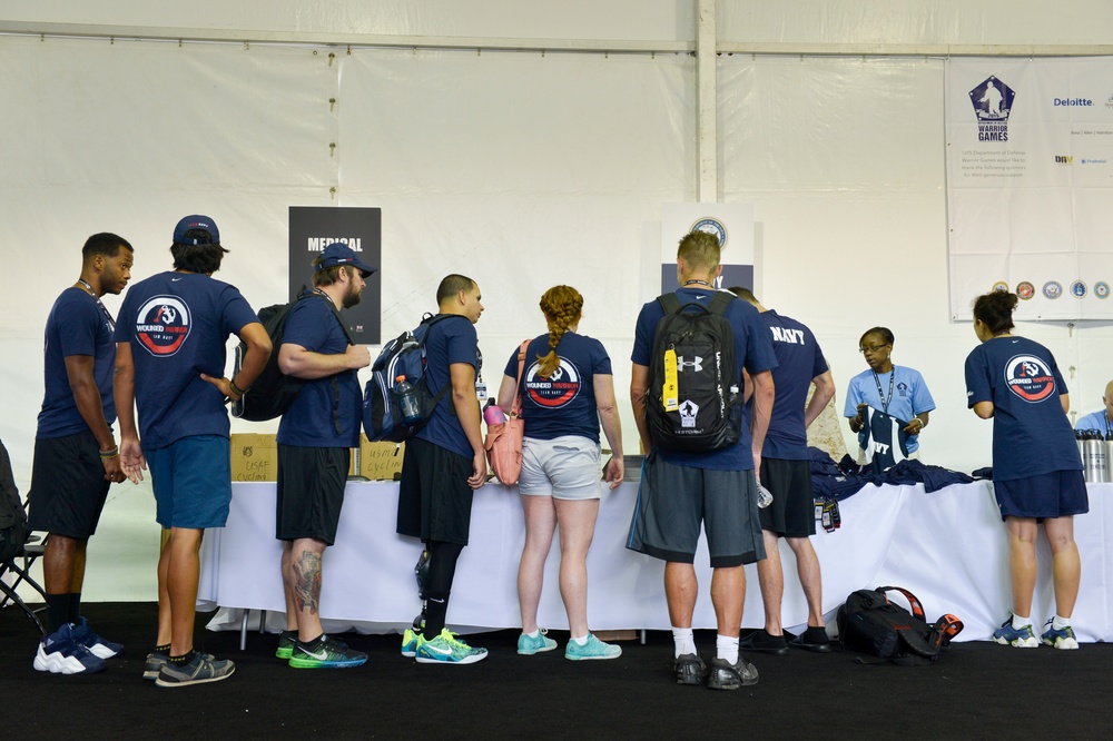 Navy Team Check-in