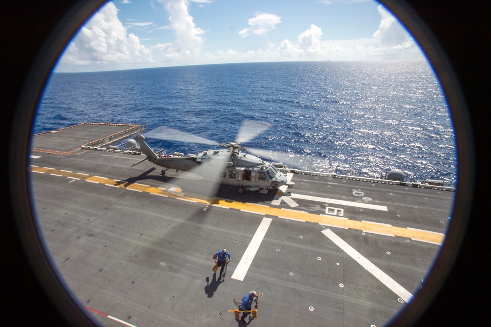 Flight Deck Operations in the Philippine Sea