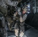 U.S. Marines fast rope from CH-53E Super Stallion at Sea