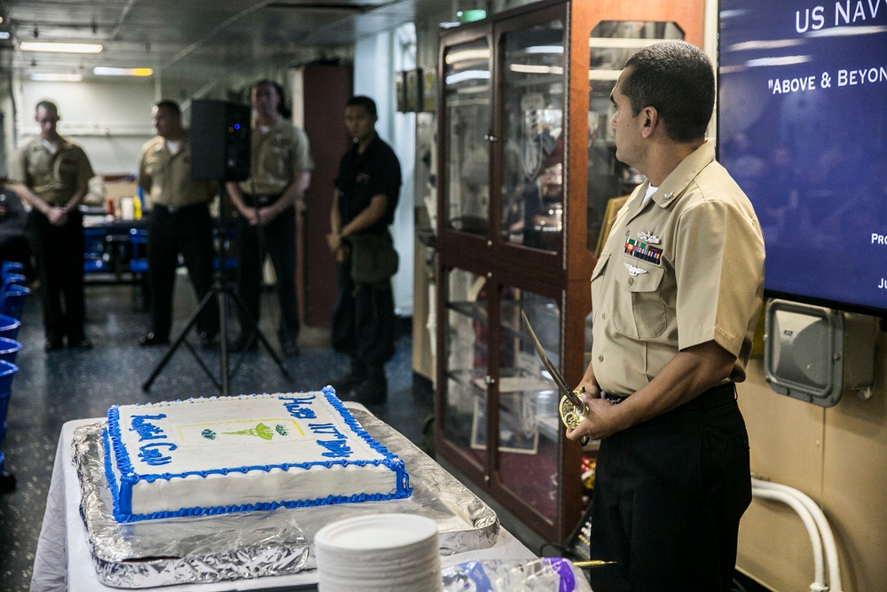 U.S. Navy Corpsmen celebrate Hospital Corps’ 117th Birthday