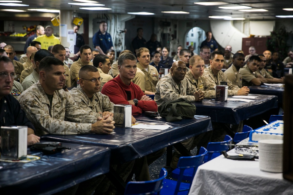 U.S. Navy Corpsmen celebrate Hospital Corps’ 117th Birthday