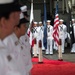 USS Sampson change of command ceremony