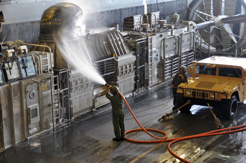 USS Arlington operations