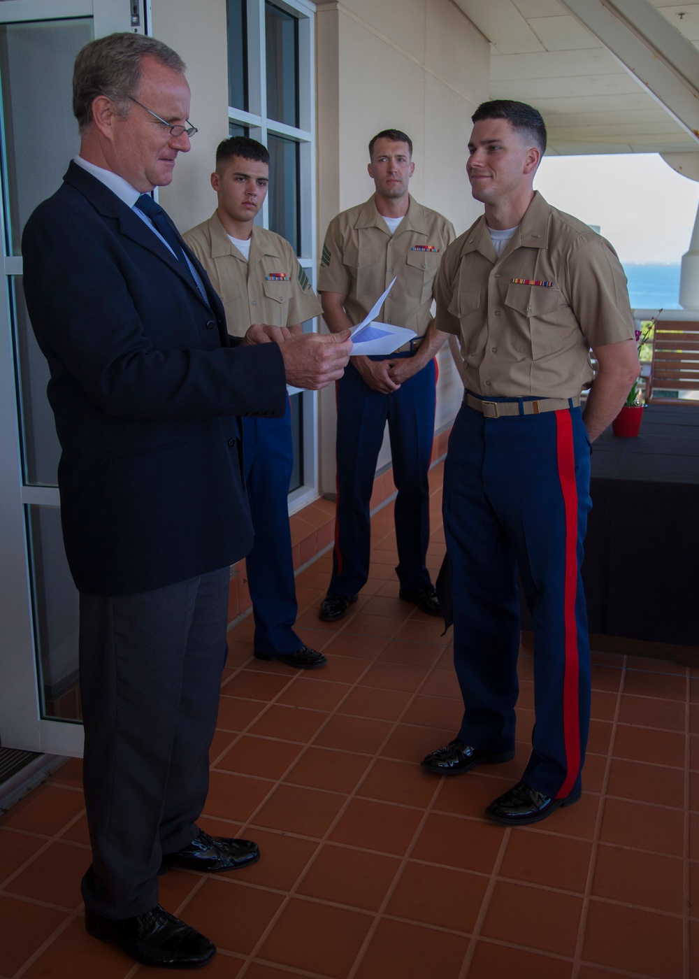 U.S. Marines visit Northern Territory Parliament House