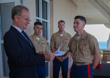 U.S. Marines visit Northern Territory Parliament House