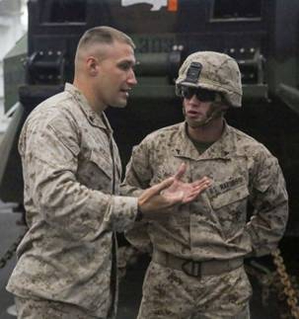 DVIDS - Images - U.S. Marines fast rope aboard USS San Antonio [Image 6 ...