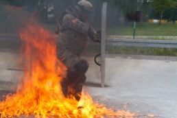 Portuguese army heats up training for national guard unit