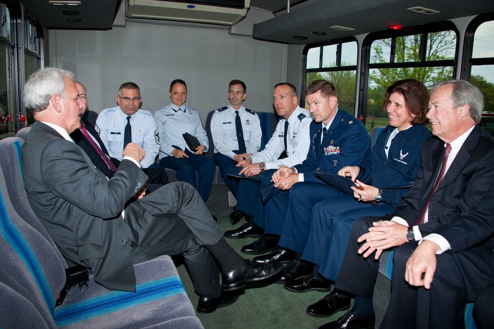 Congressman Byrne tours Maxwell