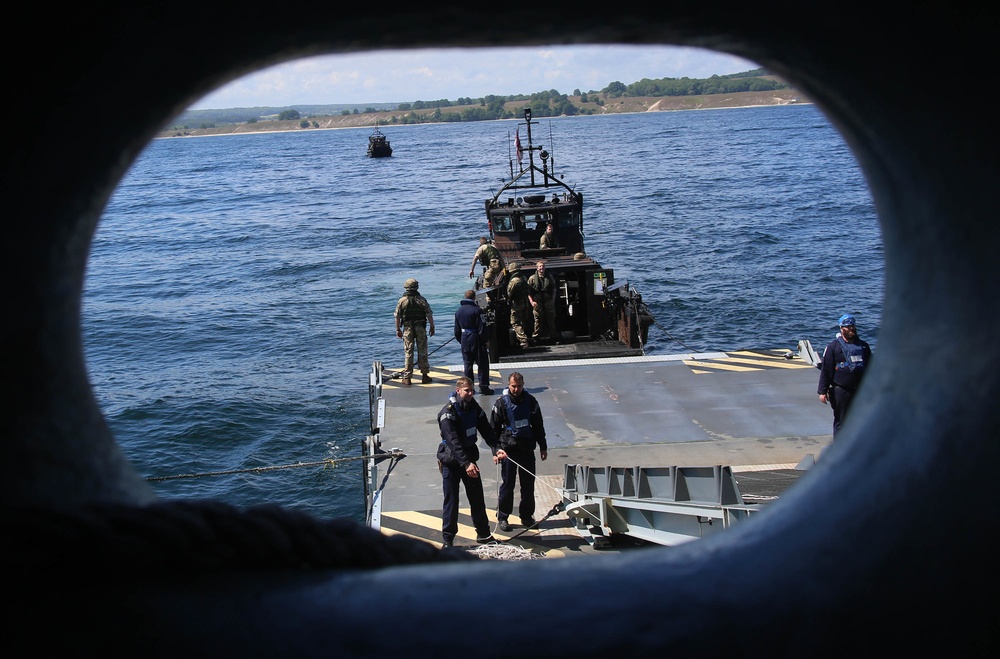 Multinational embarkation - BALTOPS 2015