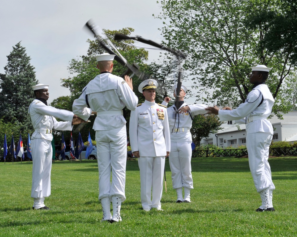 Naval District Washington holds change of command ceremony