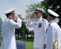 Naval District Washington holds change of command ceremony
