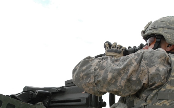 Scout qualifies on gunnery tables
