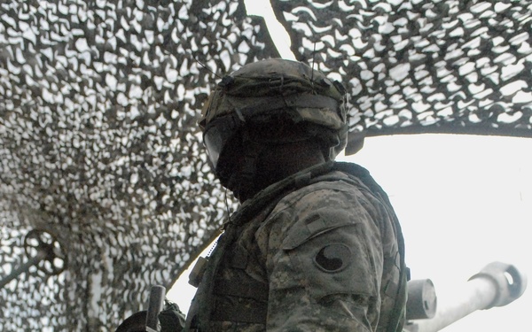 Virginia artillery unit trains at Fort Drum