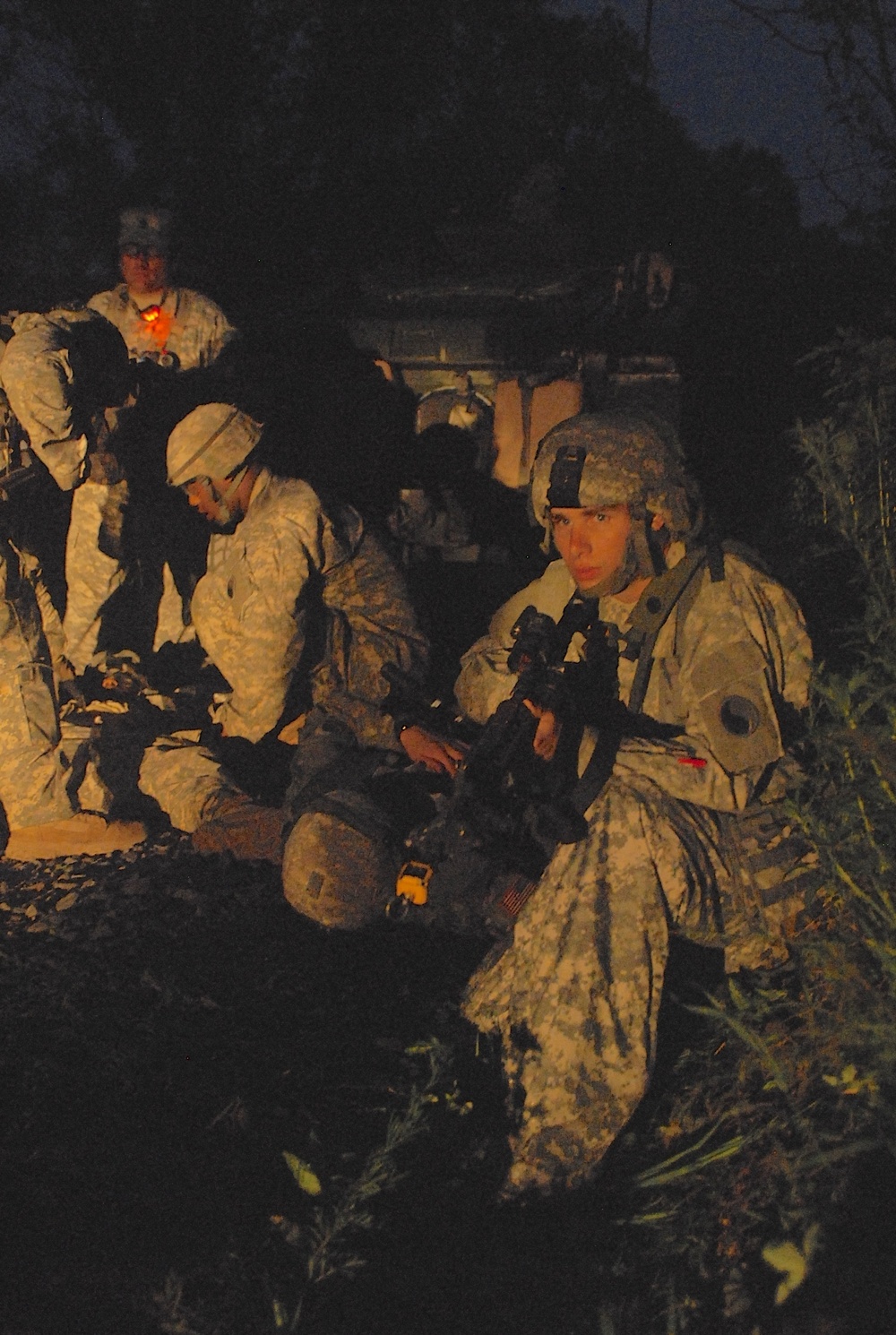 Combat service support troops evaluated on warrior tasks