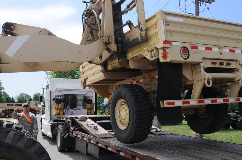 Moving Army equipment with ease