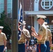 Marines bring traditional flag raising ceremony to Barcroft Elementary School