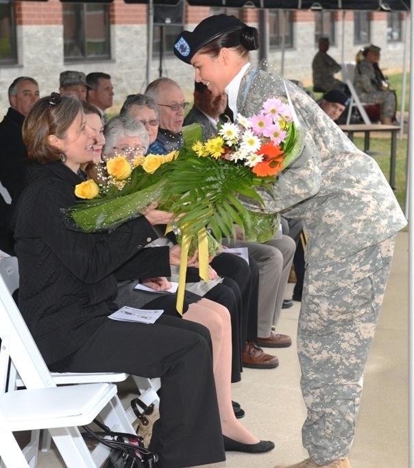 Adjutant general of the US Army in Fort Knox ceremony