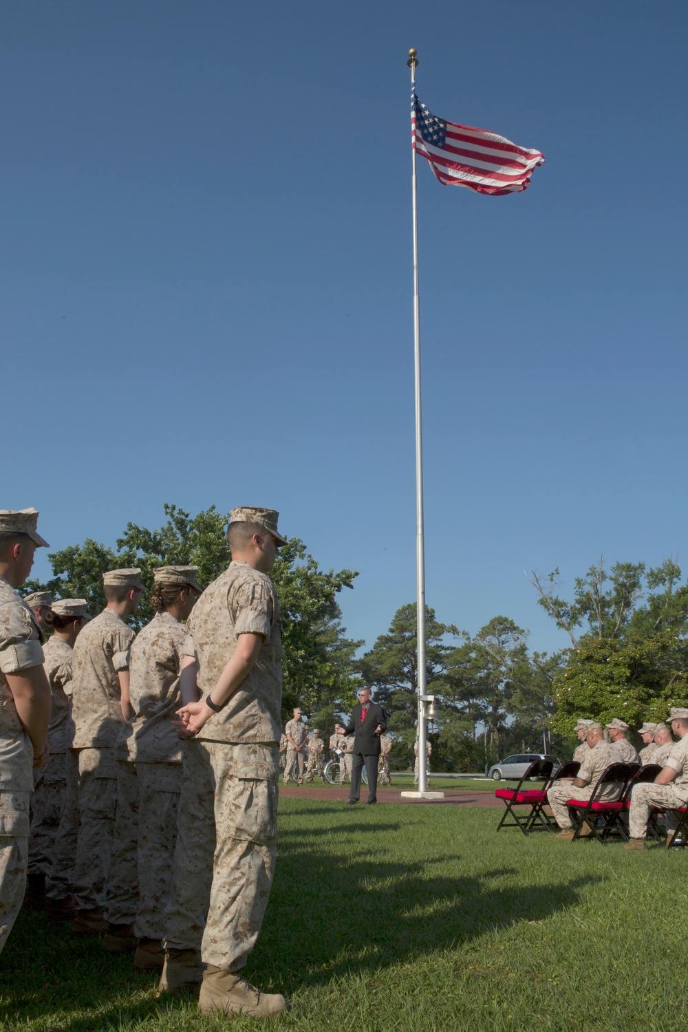 Navy Corpsman Birthday Colors Ceremony
