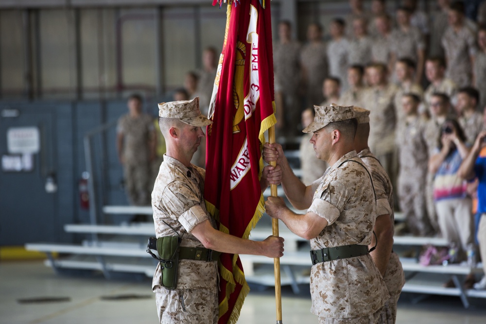 VMAQ-3 Change of Command